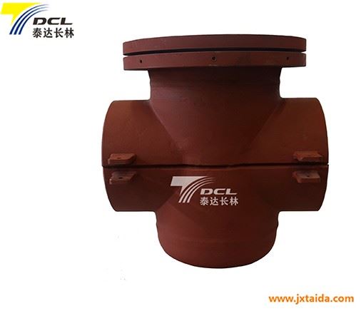 CYPFEX100-300 Stamping four-way pipe fittings